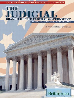 cover image of The Judicial Branch of the Federal Government